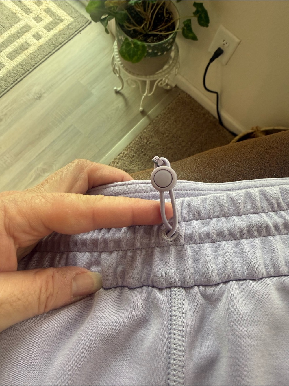 Lululemon Light purple High-Rise shorts - Picture 5 of 8